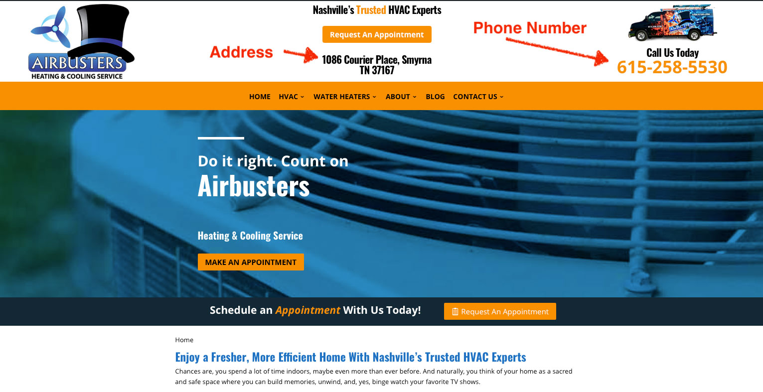 Address-Phone-Number-in-Header-Screenshot